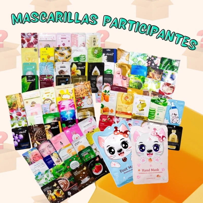 Caja Misteriosa 20 Piezas De Serum Maquillaje Banda Belleza