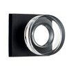 coolnews Matte Black Door Knob Glass Door Knobs Interior Privacy