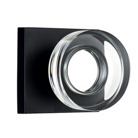 coolnews Matte Black Door Knob Glass Door Knobs Interior Privacy Door Knobs with Lock for Bathroom and Bedroom Vintage Crystal Door Knobs