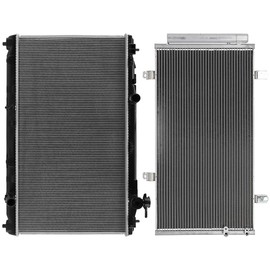 OCPTY Aluminum Radiator Replacement 2010-2011 for Toyota for Camry Replacement CU13159, CU13160 Plastic Radiator Auto Parts Complete radiator Radiator Engine Coolant Radiator Assembly Radiator