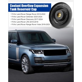 ANODZU Coolant Overflow Reservoir Cap Fit for Land Rover Range Rover 2010-2022 Velar 2018-2023 Defender 2020-2024 Discovery 2017-2024 LR4 2010-2016, Replace LR010965 LR176861