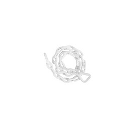 Vinyl-Coated Anchor Chain, 1/4" X 6', White