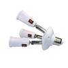 YCSSSD 3 in 1 Light Socket Splitter Adapter, E26/E27 Socket