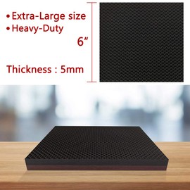 Yelanon Non Slip Furniture Pads -8pcs 6" Grippers Hardwood Floors, Non Skid for Furniture Legs,Self Adhesive Rubber Furniture Feet, Anti Slide Furniture Floors Protectors for Keep Couch Stoppers