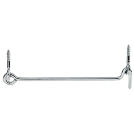GAH-Alberts Alberts 204471 Galvanised Storm Hook with Angle Plates or Eyelets Length 198 mm Hook Diameter 6 mm