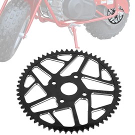 IUVWISN 60T 420 Chain Sprocket 40/41/420 40MM Bore Rear Drive Wheel Sprocket CNC for CT200U CT200U-EX BT200X Baja Warrior Predator 212cc 196cc Go Kart Trail 200 MB165 MB200 Mini Bike Black