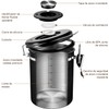 U Chef Recipiente de Café de Acero Inoxidable, Bote para