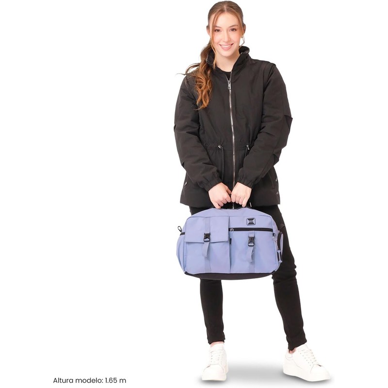 TOTTO Maleta Deportiva Pequeña - Bolsa de Viaje Duffle con