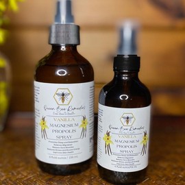 Queen Bee Remedies LLC  Magnesium Spray  Lavender, Vanilla, Unscented 4oz - Scent: Vanilla, Volume: 4 ounce