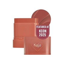 Kaja- Dewy Bar - Bálsamo labial y rubor en barra cremoso multiusos, rubor en barra coreano en crema para mejillas y labios, 45                        