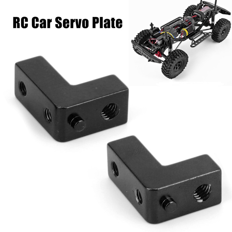 2pcs Servo Plate Aluminum Alloy Servo Mount Fit for RGT