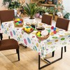 Easter Tablecloth, 137 x 274 cm, Easter Colourful Eggs Tablecloth,