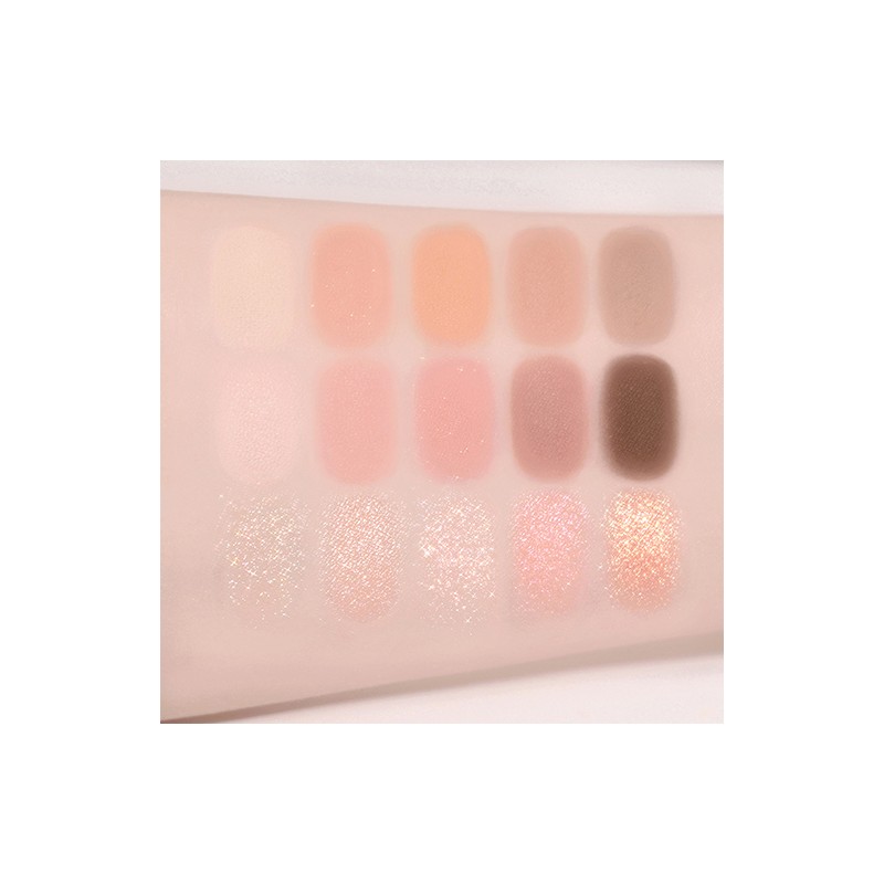 fwee More Mood Eyeshadow Palette 12g - 02 Coral