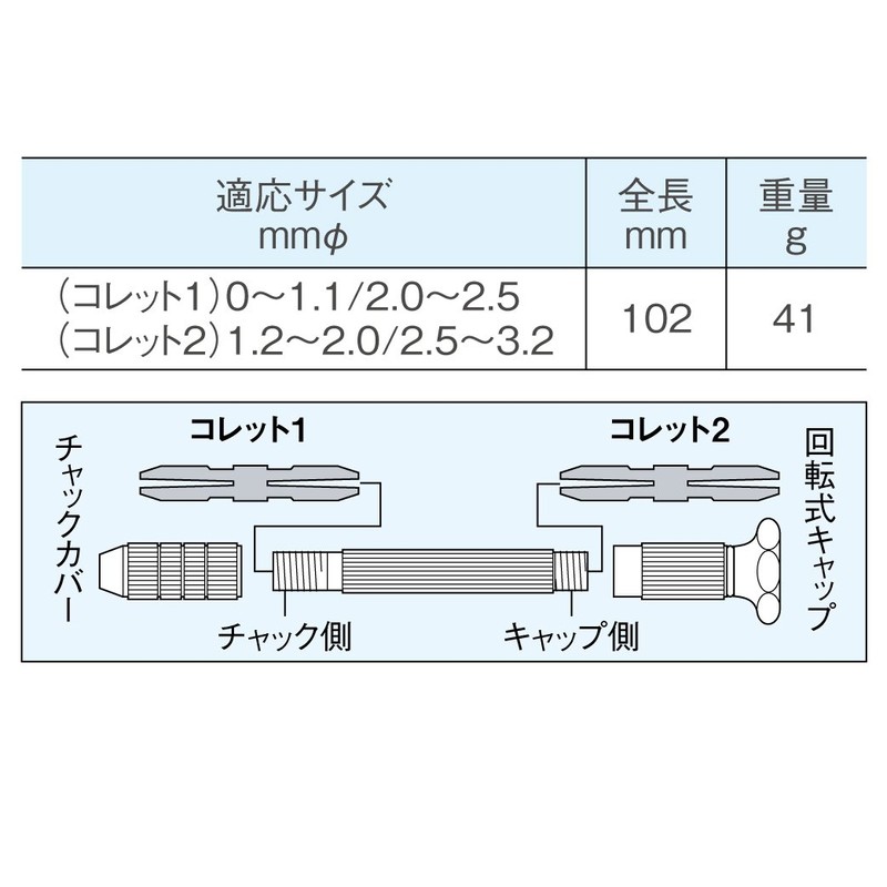 Hozan K-501 Pin Vise