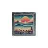 Ocean Sunset Slate Coaster - Nautical Beach Decor for Sea