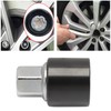 DEFIYEAR Anti Theft Locking Wheel Nut Key, V/198 Locking Wheel
