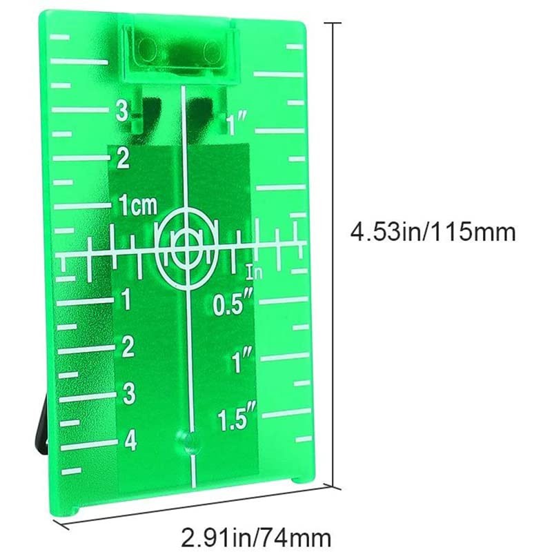 2PCS Magnetic Floor Targets Plate, Laser Target Plate Card, Target