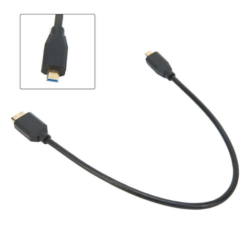 Mini to Micro HD Multimedia Interface Connection Cable 8K At