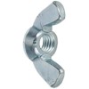 TRUSCO B37-0006 Wing Nuts, Unichrome Size M6 x 1.0, Pack