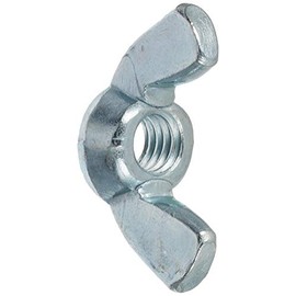 TRUSCO B37-0006 Wing Nuts, Unichrome Size M6 x 1.0, Pack of 56