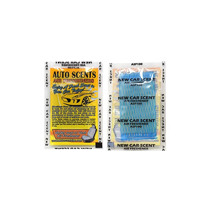 Individually Wrapped - Professional Car Air Freshener Pads - Remove