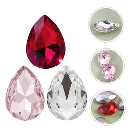 Hohopeti 150pcs Glamourous Nail Art Supply Water Drop Crystal Diamond Rhinestones for DIY