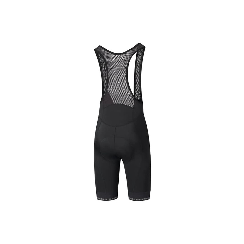 Shimano Uni Culote Hikari Bib Shorts, Black (Black), S, Black