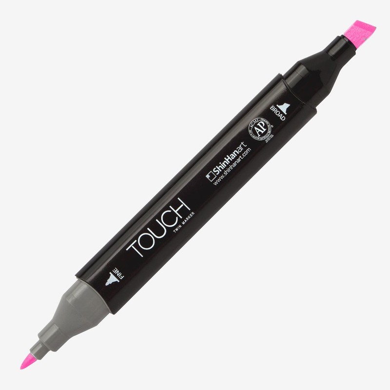 Shin Han : Touch Twin Marker Pen : Vivid Pink