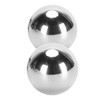 1 Pair Baoding Balls 3.5cm Diameter Stainless Steel Hand Balls