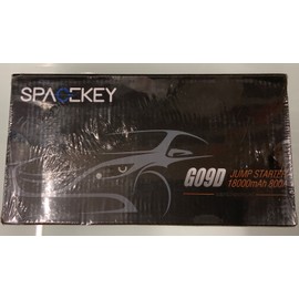 Spacekey 🧷 Spacekey G09D 800A Peak 18000mAh Portable Car Jump Starter 🆕