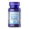 Puritan's Pride Premium Ultra Mega Biotin 10,000mcg, Dietary Supplement for