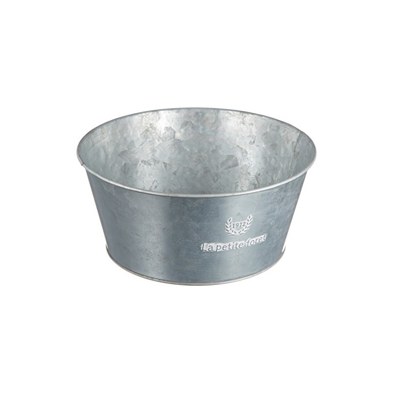 Green House Foret Silver Tin (φ7.9 x 3.5 inches (200