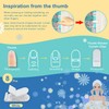 Thumb Shower Curtain Clips, Shower Splash Guard Holders, Bathtub Curtain