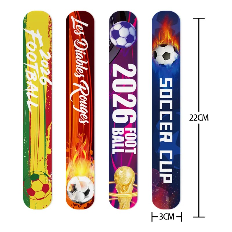 12 Pcs Juego De Pulseras Antiestrés Pop-it De Copa Del