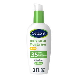 Cetaphil Crema Hidratante Facial Diaria Sin Aceite Spf 35 Todo Tipo De Piel