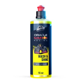 Armor All Podium Series Hybrid Ceramic Wash & Shine, 16 fl oz, 2-in-1 Car Wash and Wax Developed in Collaboration With Oracle Red Bull Racing