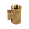 Supply Giant CSUF0034 3/4''-Inch Brass Tee Pipe Fitting