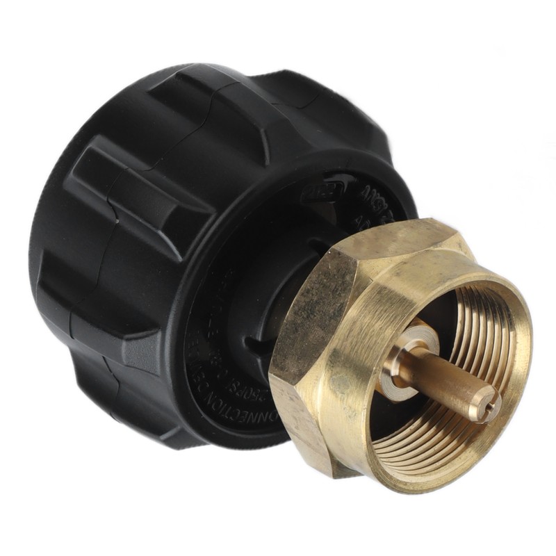 Refill Adapter Tank Cylinder Coupler Gas Propane Regulator Valve Accessory