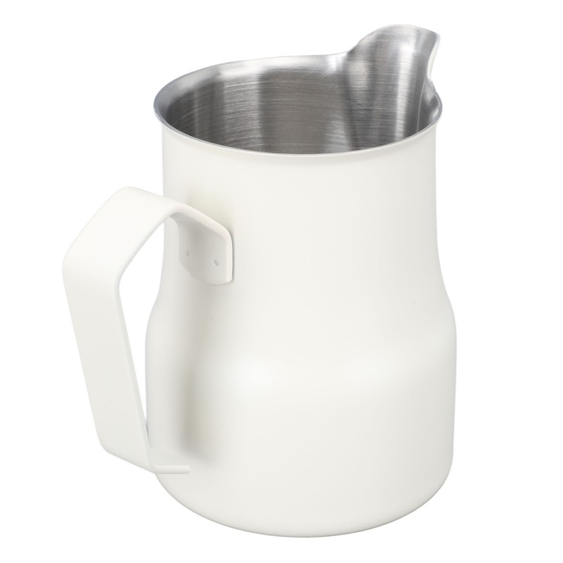 Milk Frother Cup 350ml 304 Stainless Steel Pointed Mouth Foaming