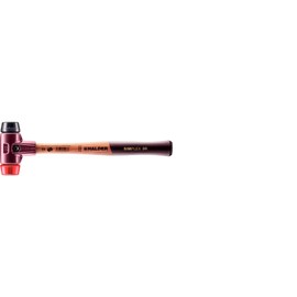 Halder to (HALDER) sinpurekkusu Plastic Hammer Rubber (Black) Plastic (Red) Diameter 30 3026.030 