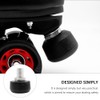 Kisangel 1 x adjustable rubber toe stopper for roller skates,