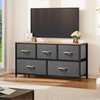 YITAHOME Dresser for Bedroom with 5 Drawers - Fabric Storage