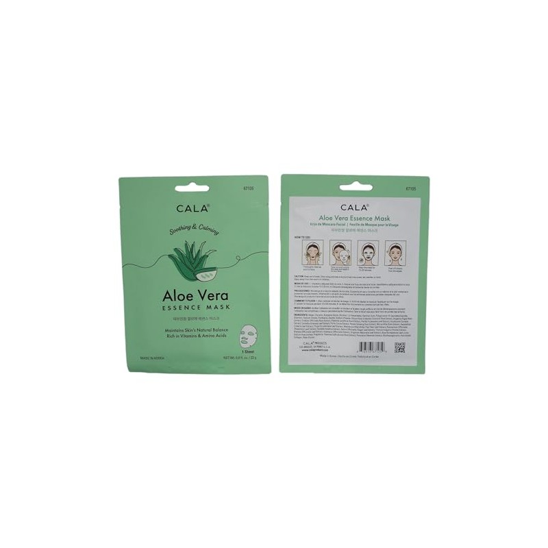 CALA - máscara para cara con escencia de aloe vera