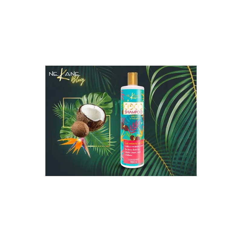 Shampoo Para Cabello De Coco Nekane 960grs