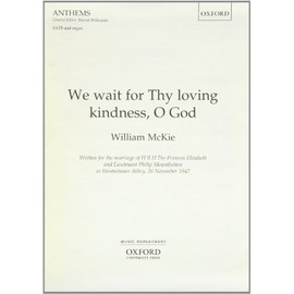 We wait for Thy loving kindness: Vocal score