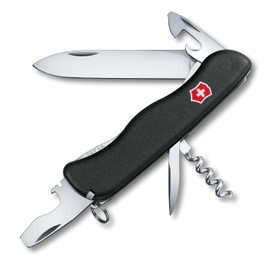 Victorinox Navaja Nomad de Bloqueo, Negra, 11 Usos
