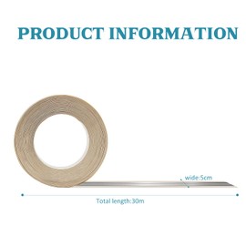 ziyue-Reinforced-Drywall-Corner-Tape-for-Walls Drywall Tape with Metal Corner Drywall Repair Bead Tool for Inside Outside for 3 Way Crack Repair 2IN*100FT