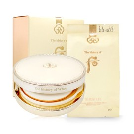 Gongjinhyangmi 더 후 공진향 미 럭셔리 골든 쿠션 21호 13g (본품+리필) The History of Whoo Gongjinhyang Mi Luxury Golden Cushion No. 21 13g (Main Product + Refill)