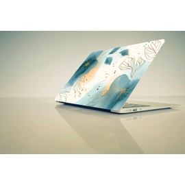 Laptop Skin with Beauty Flower Floral Pattern Designs, Fits Most Laptop Skin Sticker Decal,13-15.4" 15.6 inch Laptop Universal Vinyl Skin Sticker Cover (Skin 19_4)