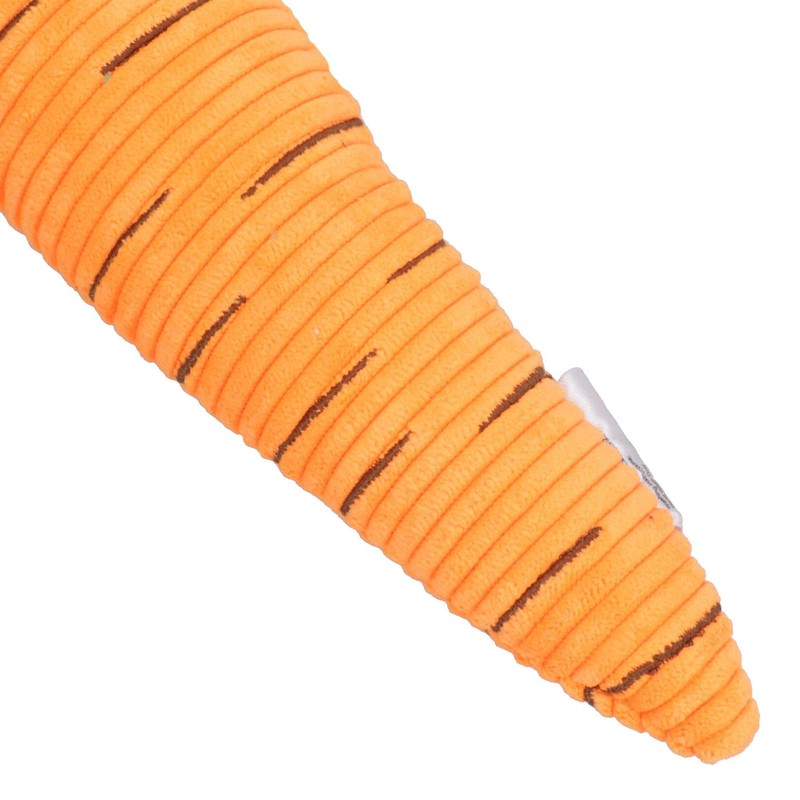 AB Tools Dog Party Animal Christmas Carrot Plush Squeaky Toy